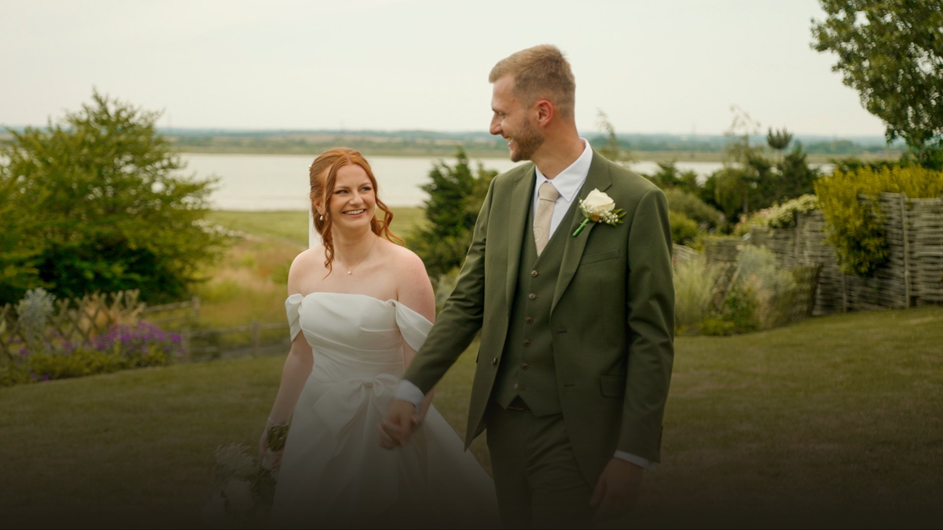 Abigail & Henry wedding film at The Harty Estate, Kent - Steer Media wedding videographer