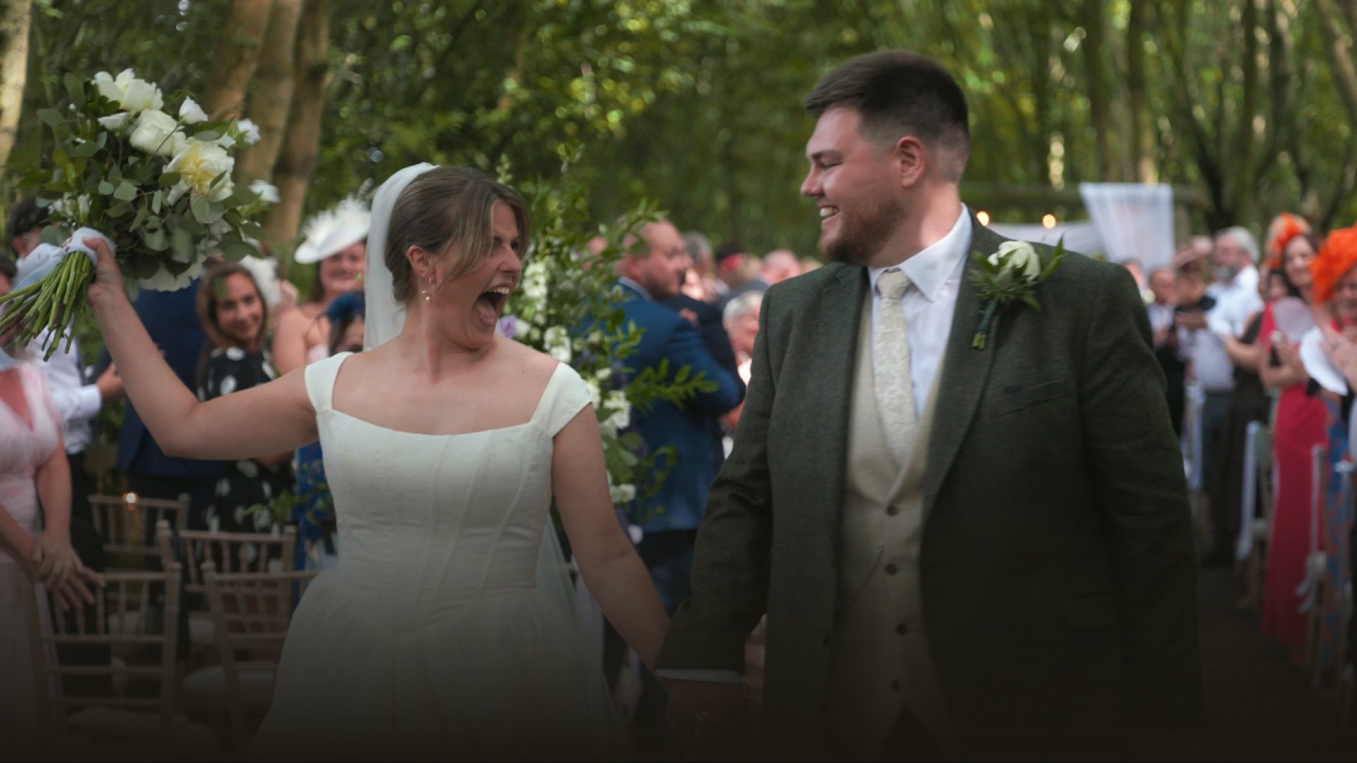 Lucy & Rob wedding film at East Mersea Hall, Essex - Steer Media wedding videographer