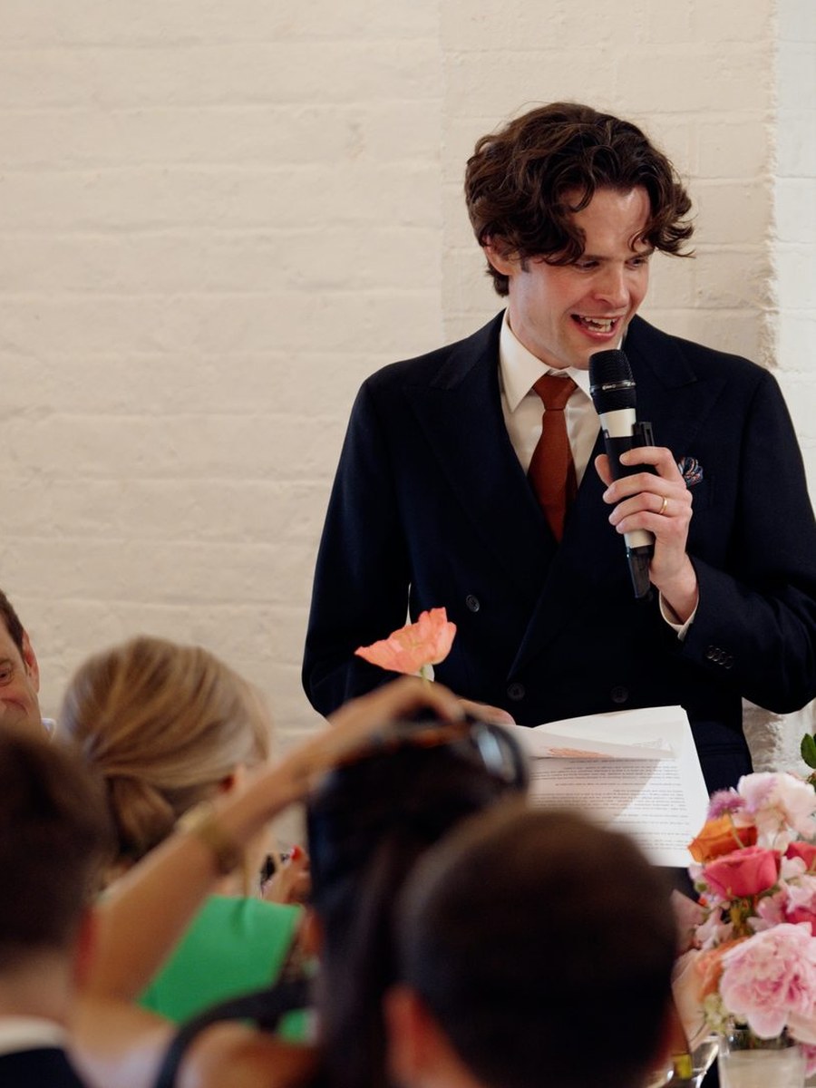 Wedding speech captured on film - full speech audio included by Steer Media